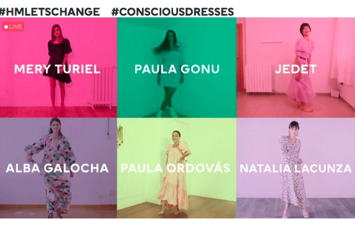 desfile virtual H&M - MWLB - Agencia Creativa Digital